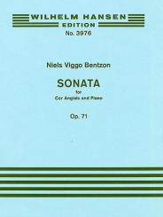 Bentzon, Niels Viggo: Sonata op.71 for cor anglais and piano archive copy 