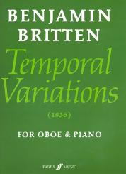 Britten, Benjamin: Temporal Variations for oboe and piano 