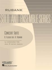 Flegier, Ange: Concert Suite for oboe, clarinet and bassoon, score and parts 