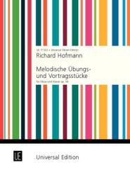 Hofmann, Richard: Melodische Übungs- und Vortragsstücke op.58 für Oboe und Klavier 