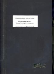 Lieder ohne Worte für Englischhorn (Alt-Oboe) und Klavier 