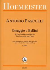 Pasculli, Antonio: Omaggio a Bellini für Englischhorn und Klavier 