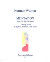 Warren, Norman: Meditation for oboe (flute) and piano 