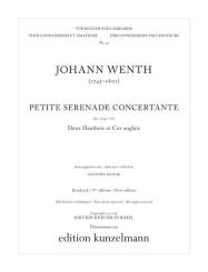 Wenth, Johann: Petite serenade concertante F-Dur für 2 Oboen und Englischhorn, Stimmen 