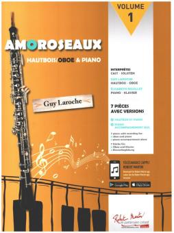 Amoroseaux vol.1 (+Online Audio) pour hautbois et piano 