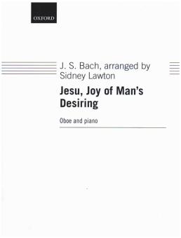 Bach, Johann Sebastian: Jesu Joy of Man's Desiring for oboe and piano 