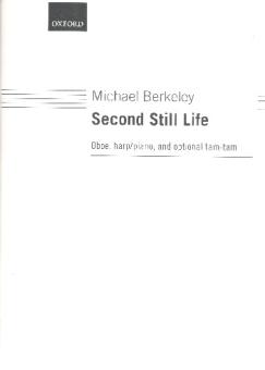 Berkeley, Michael: Second still Life for oboe and harp (piano) (tam-tam ad lib), score and part 